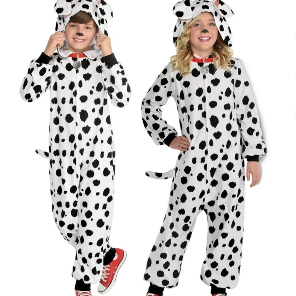 Amscan Dalmation Zipster toddler costume. NWT 3-4T(Z)